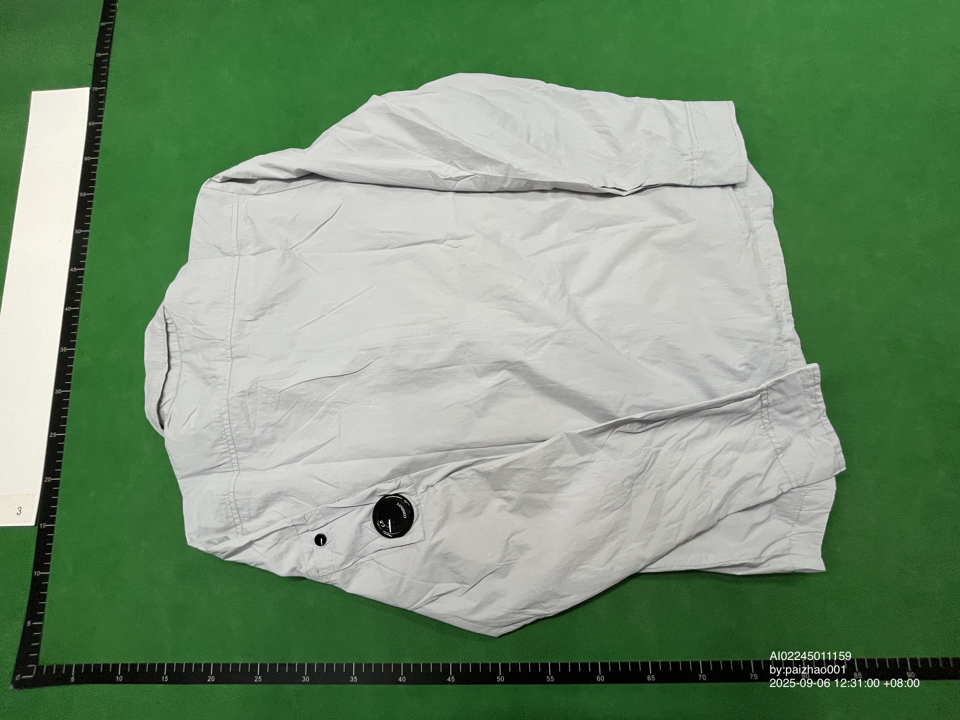 High-end stock CP Spring Men's casual sports Korean loose waterproof nylon shirt jacket