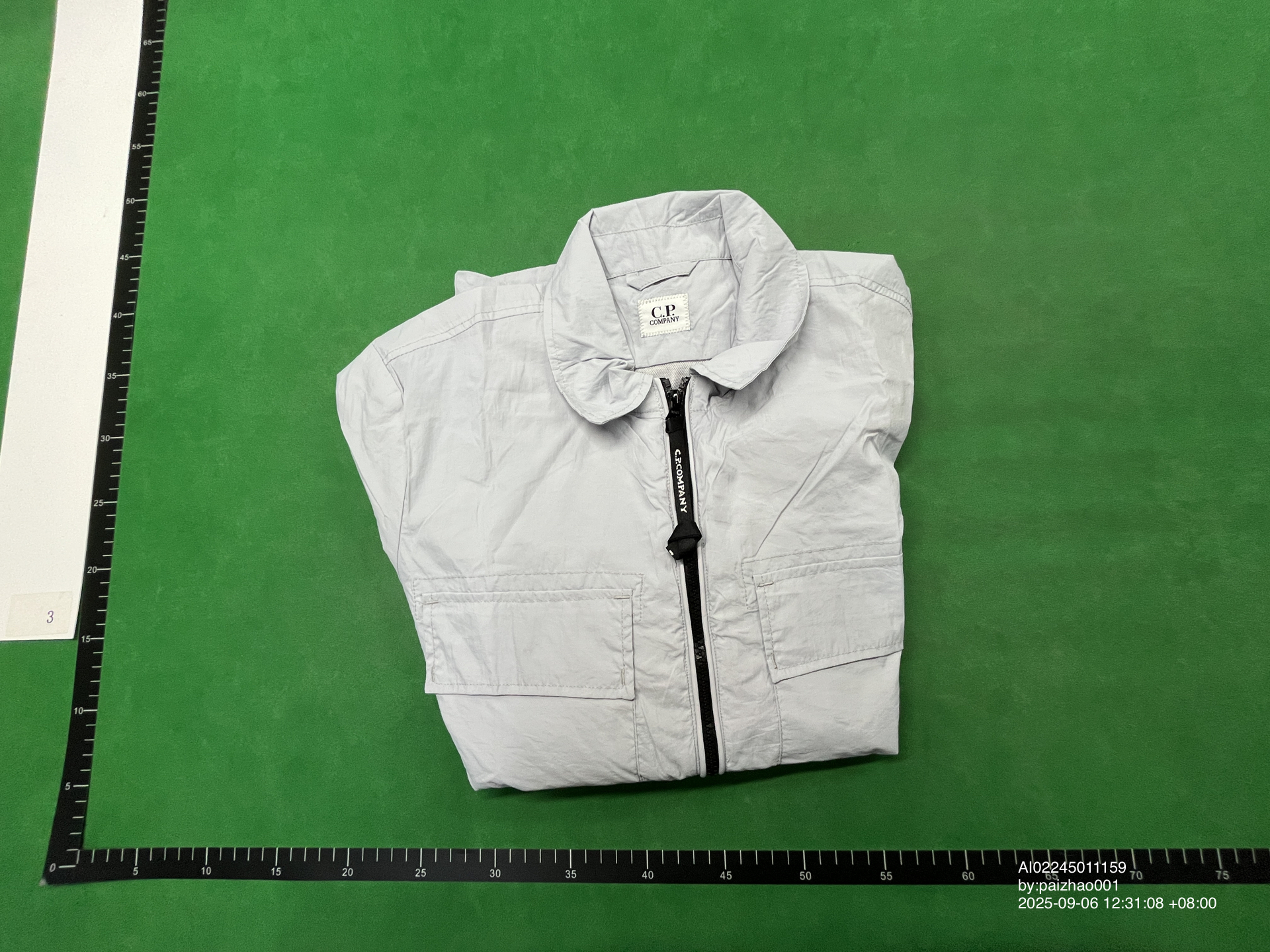 High-end stock CP Spring Men's casual sports Korean loose waterproof nylon shirt jacket