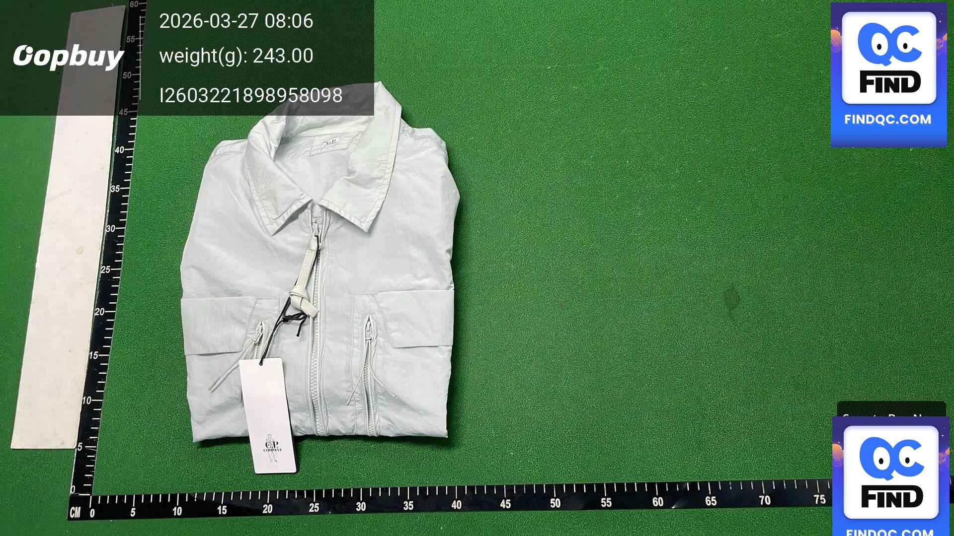 2026 Spring New C.P Men's Shirt Jacket Oversized Pocket Workwear Shirt Company Top cp
