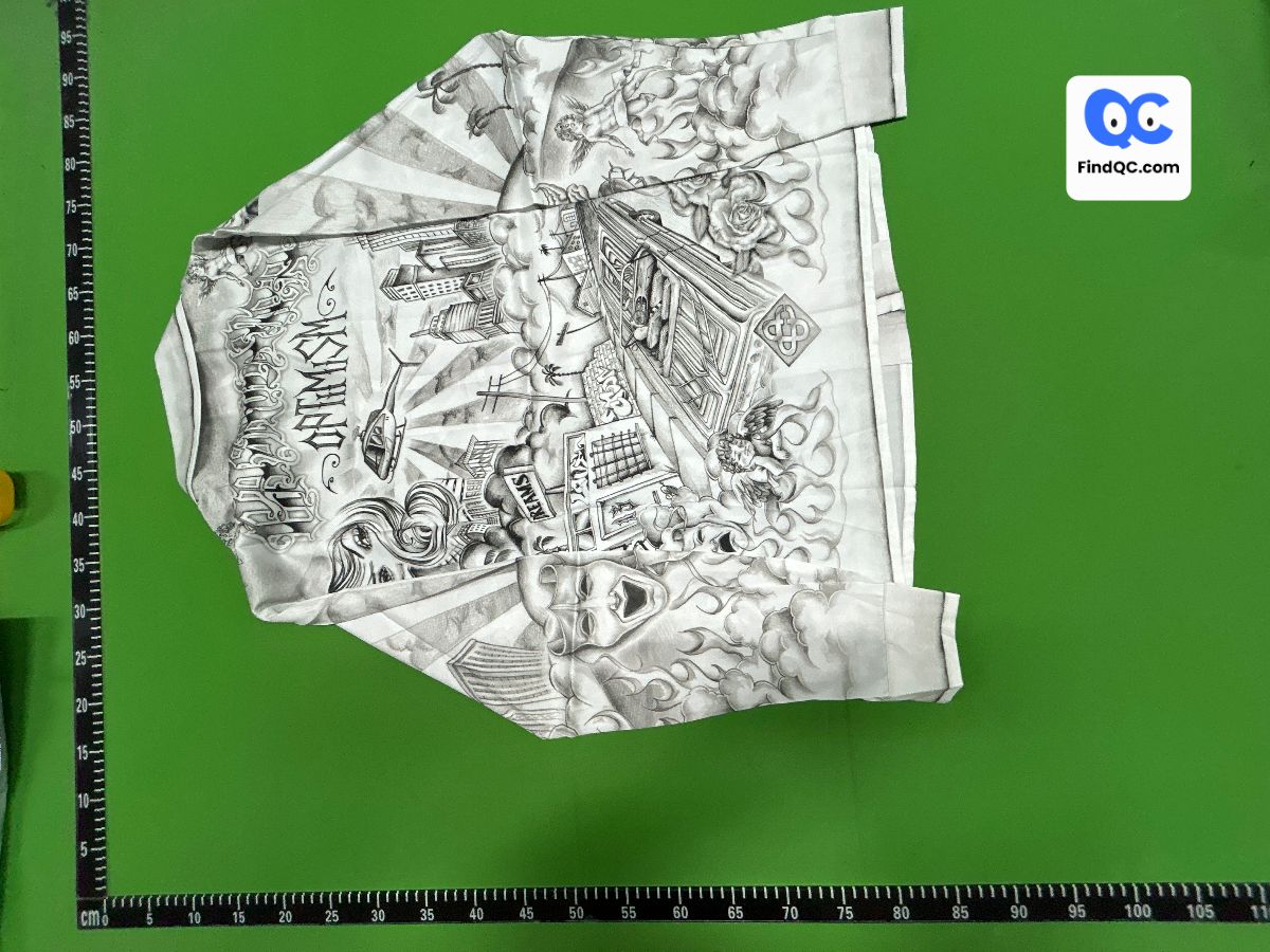 Original Helicopter Pattern Long-Sleeved Shirt 56