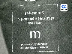 Fakemink 2026 Tour Thin Line T-Shirt Retro Round Neck T-Shirt/S252