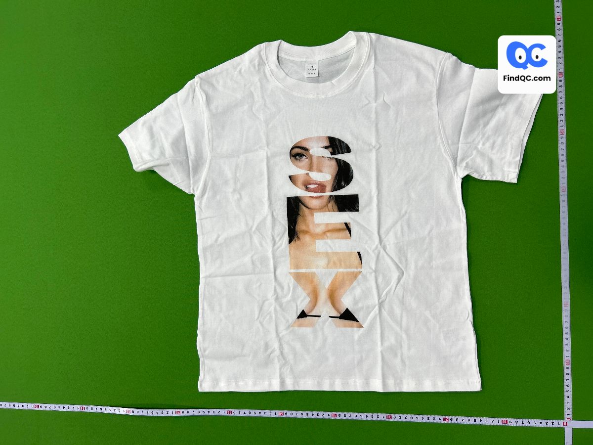 Prism (Prism) Sex Letter Portrait Graffiti Design Loose Trendy American Casual Round Neck Short-Sleeved T-Shirt