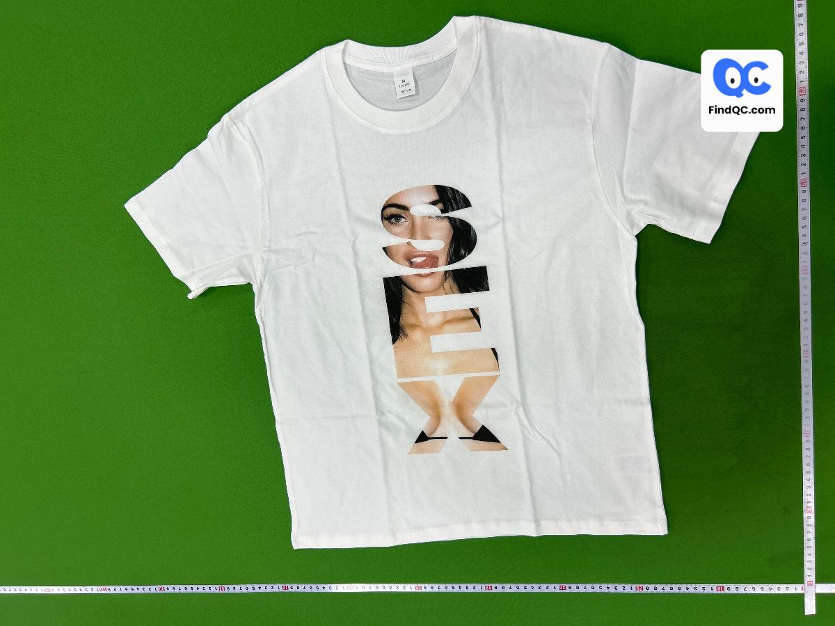 Prism (Prism) Sex Letter Portrait Graffiti Design Loose Trendy American Casual Round Neck Short-Sleeved T-Shirt