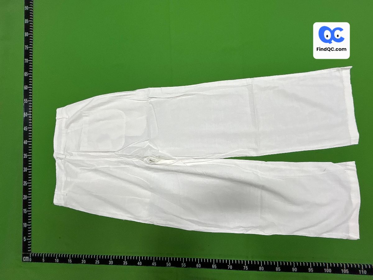 Outlet Brand Clearance Old Money Style American Pony Logo Linen Wide Leg Pants Women's Slim Casual Cotton and Linen Pants