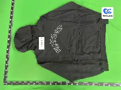 Cross-Border Sp1Der Hip-Hop Singer Young Thug's Same Style Foam Letter 555555 Couple Hoodie Pink