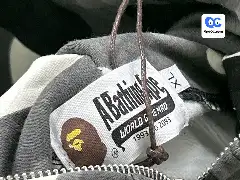 Trendy Brand BAPE Shark Camouflage Zipper Sweater Men's and Women's Loose Cotton fleece-lined Hooded Cardigan Jacket for Men