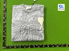 XM Love Round Neck Sweater Knitted Wool Sweater