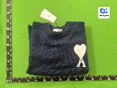 XM Love Round Neck Sweater Knitted Wool Sweater